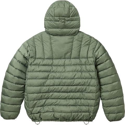 Micro Down Half Zip Hooded Pullover - Supreme