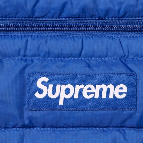 Supreme Micro Down Half Zip Hooded Pullover - Royal