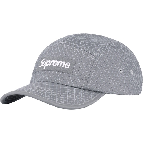 Supreme Micro Quilted Camp Cap - Reflective