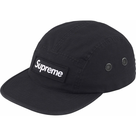 Supreme Military Camp Cap - Black