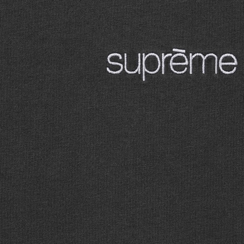 Supreme Mock Neck L/S Top - Black
