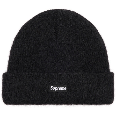 Supreme Mohair Beanie - Black