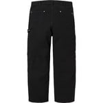 Supreme Moleskin Double Knee Painter Pant (FW23) - Black