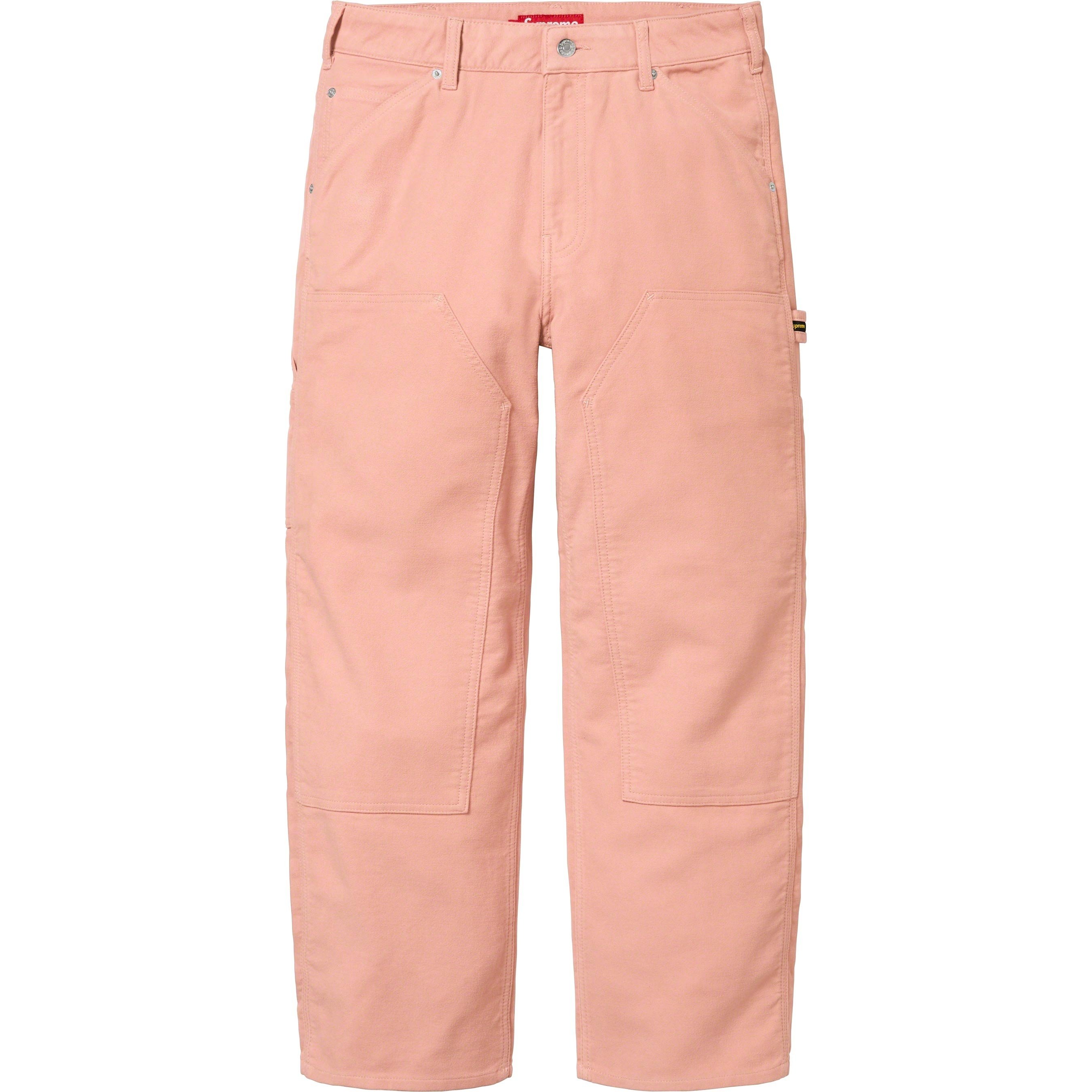 Supreme Moleskin Double Knee Painter Pant (FW23) - Dusty Pink - $198