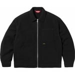 Supreme Moleskin Work Jacket (FW23) - Black