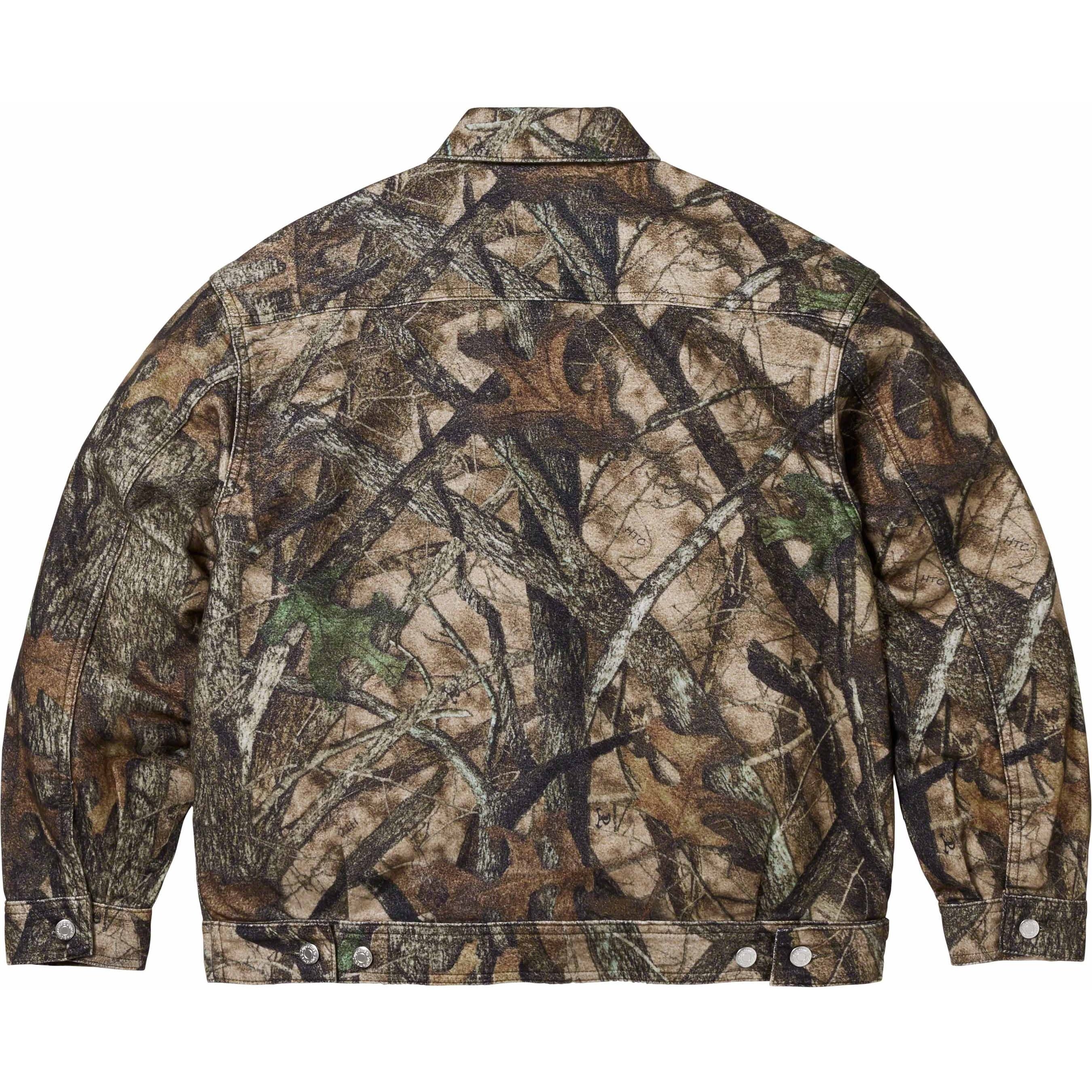 Supreme Moleskin Work Jacket (FW23) - Camo - $228