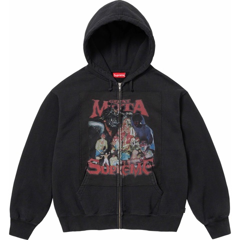 Muta Zip Up Hooded Sweatshirt - fall/winter 2023 - Supreme