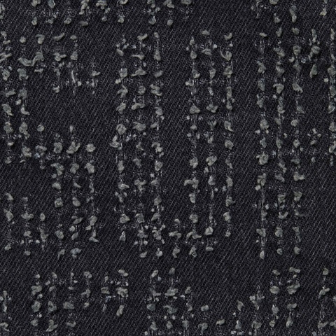 Supreme Needle Punch Regular Jean - Washed Black