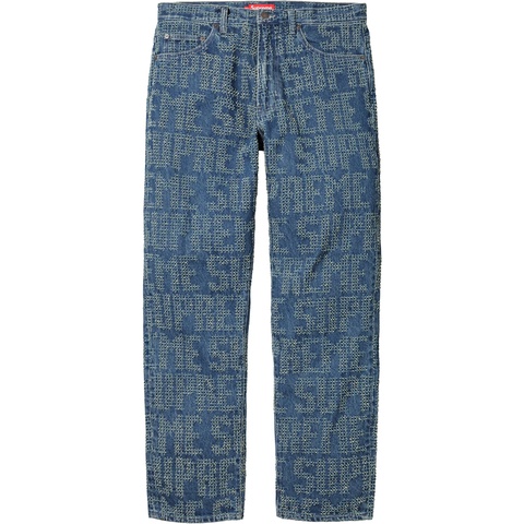 Needle Punch Regular Jean - fall/winter 2023 - Supreme