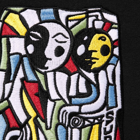 Neil Blender Mosaic Hooded Sweatshirt - Supreme
