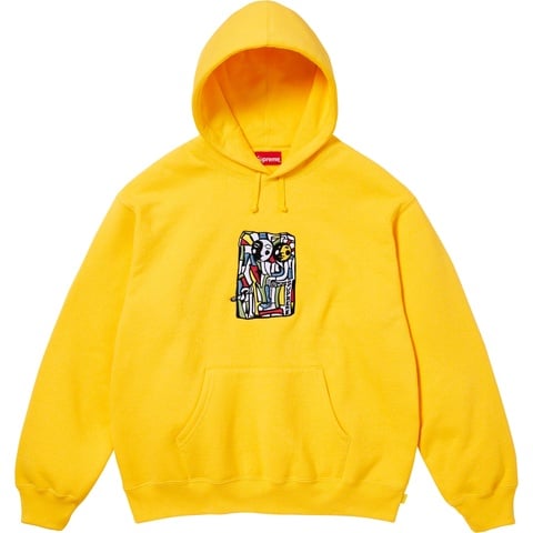 Neil Blender Mosaic Hooded Sweatshirt - Supreme