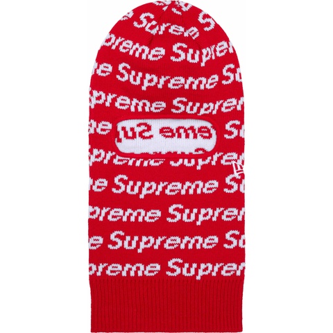Supreme New Era® Repeat Balaclava - Red