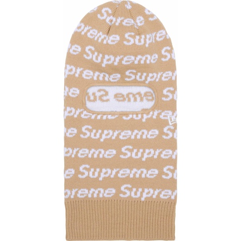 Supreme New Era® Repeat Balaclava - Taupe