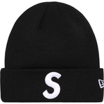 Supreme New Era S Logo Beanie (FW23) - Black