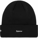 Supreme New Era S Logo Beanie (FW23) - Black
