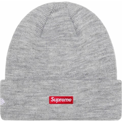Supreme New Era® S Logo Beanie - Heather Grey
