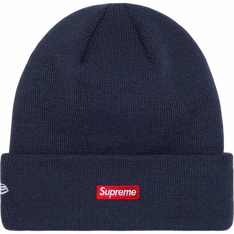 Supreme New Era® S Logo Beanie - Navy