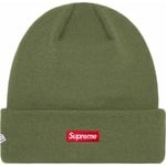 Supreme New Era S Logo Beanie (FW23) - Olive