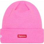 Supreme New Era S Logo Beanie (FW23) - Pink