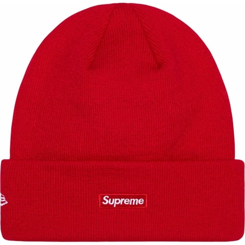 Supreme New Era® S Logo Beanie - Red