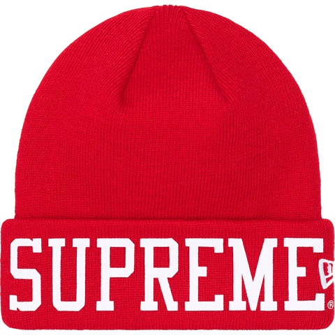 Supreme New Era® Varsity Beanie - Red