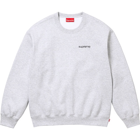 Supreme NYC Crewneck - Ash Grey