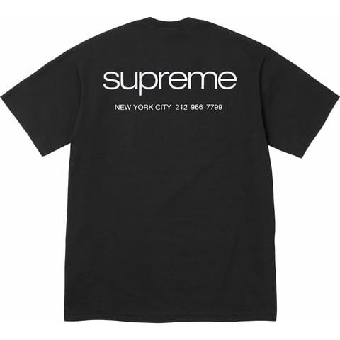 Supreme NYC Tee - Black