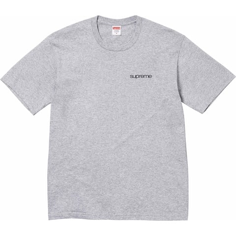 Supreme NYC Tee - Heather Grey