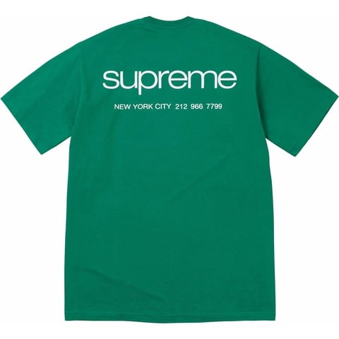 Supreme NYC Tee - Light Pine