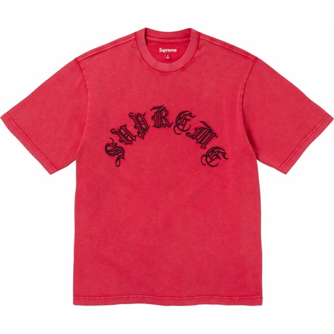 Supreme Old English S/S Top - Red