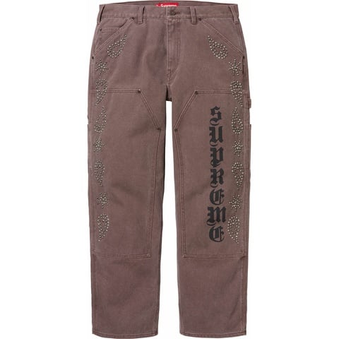 Paisley Studded Double Knee Painter Pant - Supreme