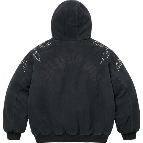 Supreme Paisley Studded Work Jacket - Black