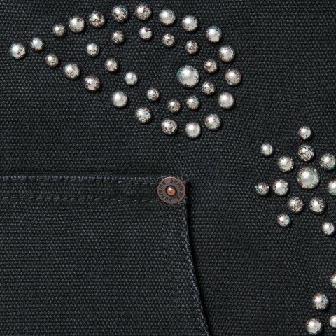 Supreme Paisley Studded Work Jacket - Black