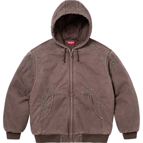 Paisley Studded Work Jacket - fall/winter 2023 - Supreme