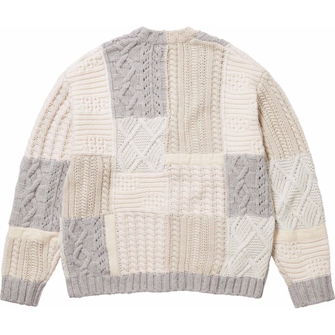Patchwork Cable Knit Cardigan - SupremeCommunity
