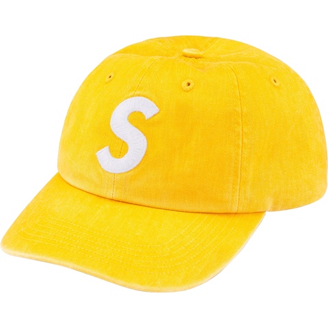 Supreme Pigment Print S Logo 6-Panel - Yellow