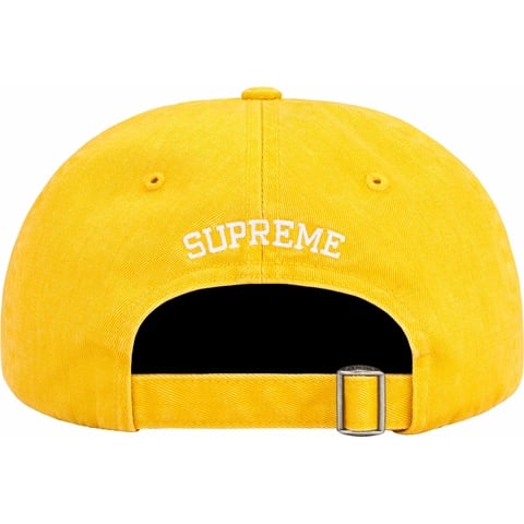 Supreme Pigment Print S Logo 6-Panel - Yellow