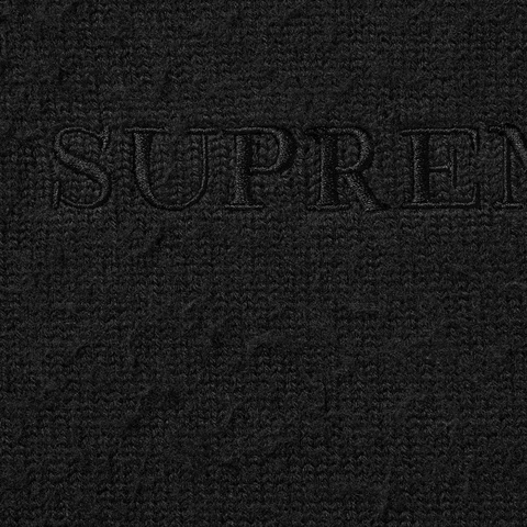 Supreme Pilled Sweater - Black
