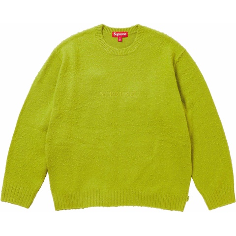 Supreme Pilled Sweater - Lime