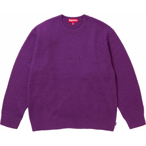 Supreme Pilled Sweater - Purple