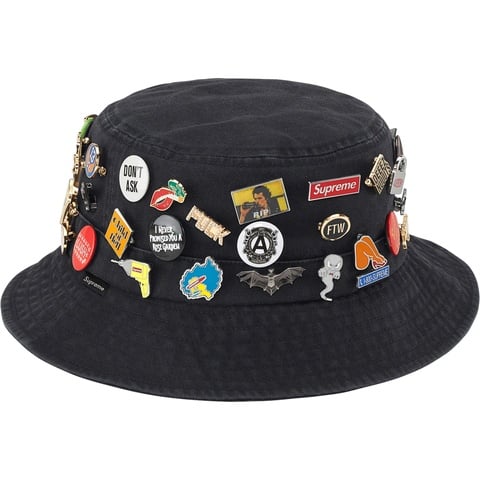 Supreme Pins Crusher Black M/L pins 25個 Pins Crusher - fall/winter 2023 - Supreme