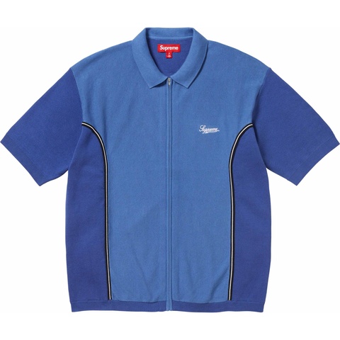 Piping Zip Up Polo - fall/winter 2023 - Supreme