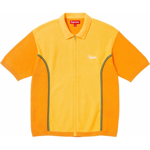 Piping Zip Up Polo - fall/winter 2023 - Supreme