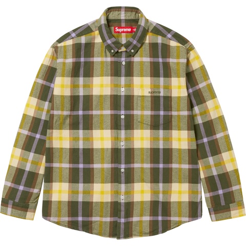 Supreme Plaid Flannel Shirt 2022FW 【公式通販】