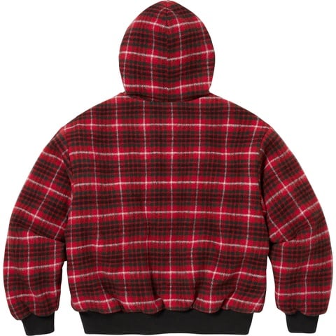 早い者勝ち✨Supreme hooded plaid パーカー 中綿ジャケット Plaid Wool Hooded Work Jacket - fall/winter 2023 - Supreme