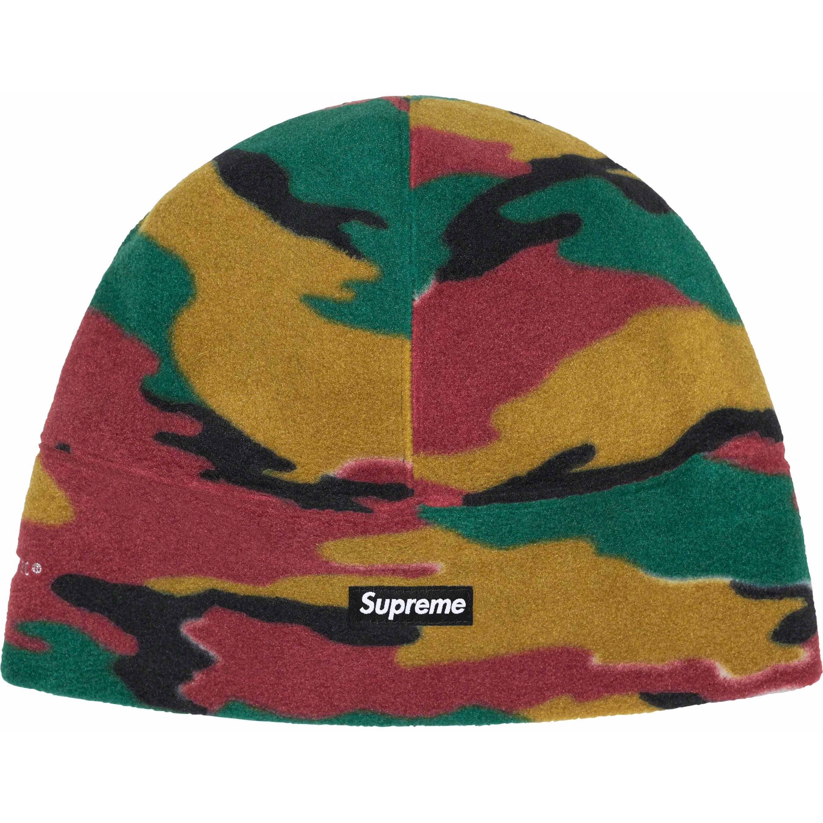 Supreme Polartec Beanie (FW23) - Camo - $40
