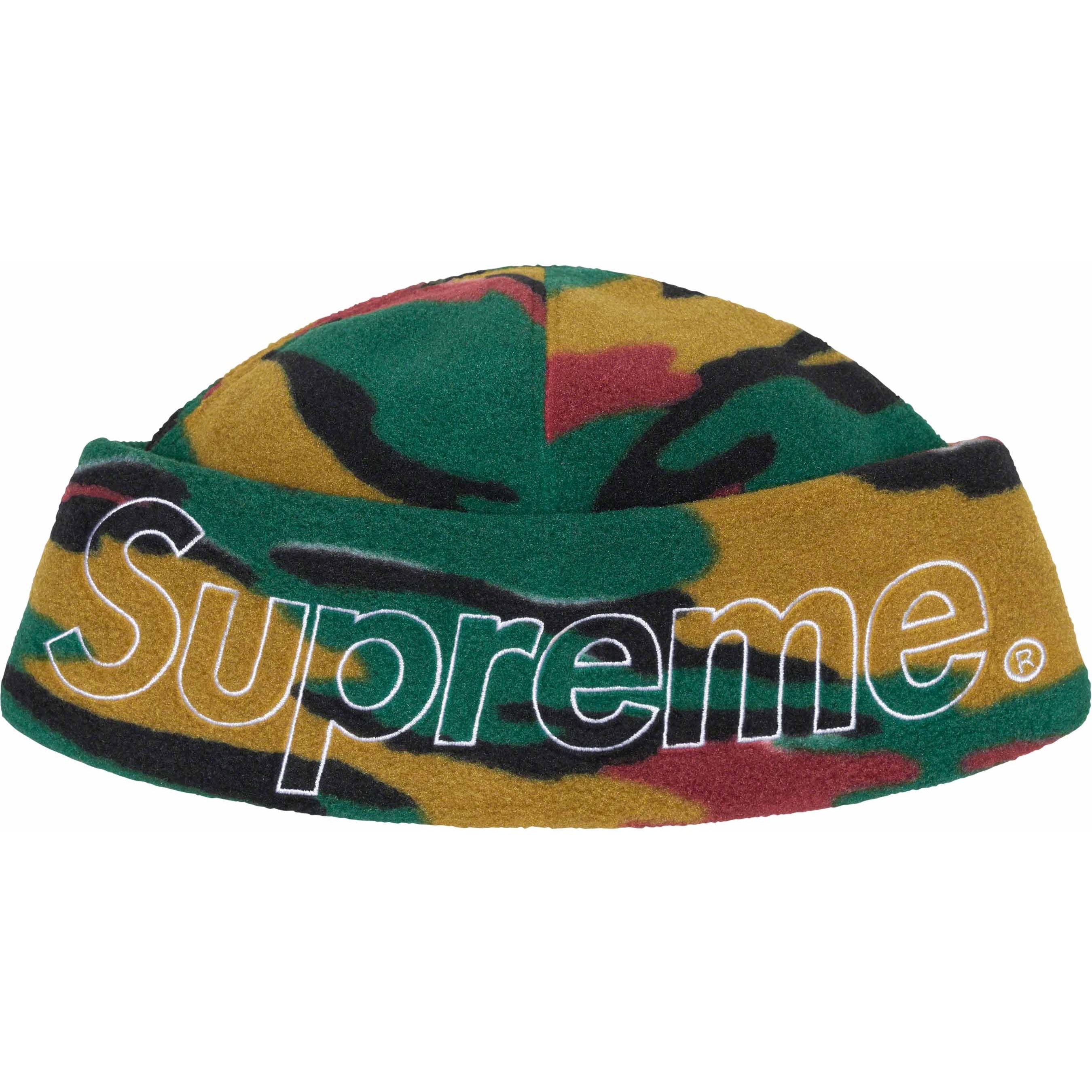Supreme Polartec Beanie (FW23) - Camo - $40