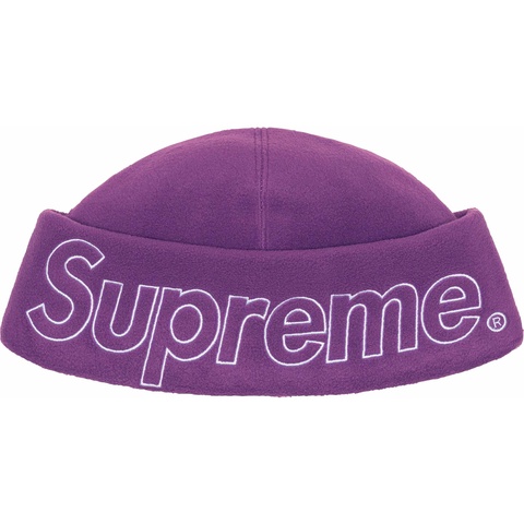 Supreme Polartec® Beanie - Dark Purple