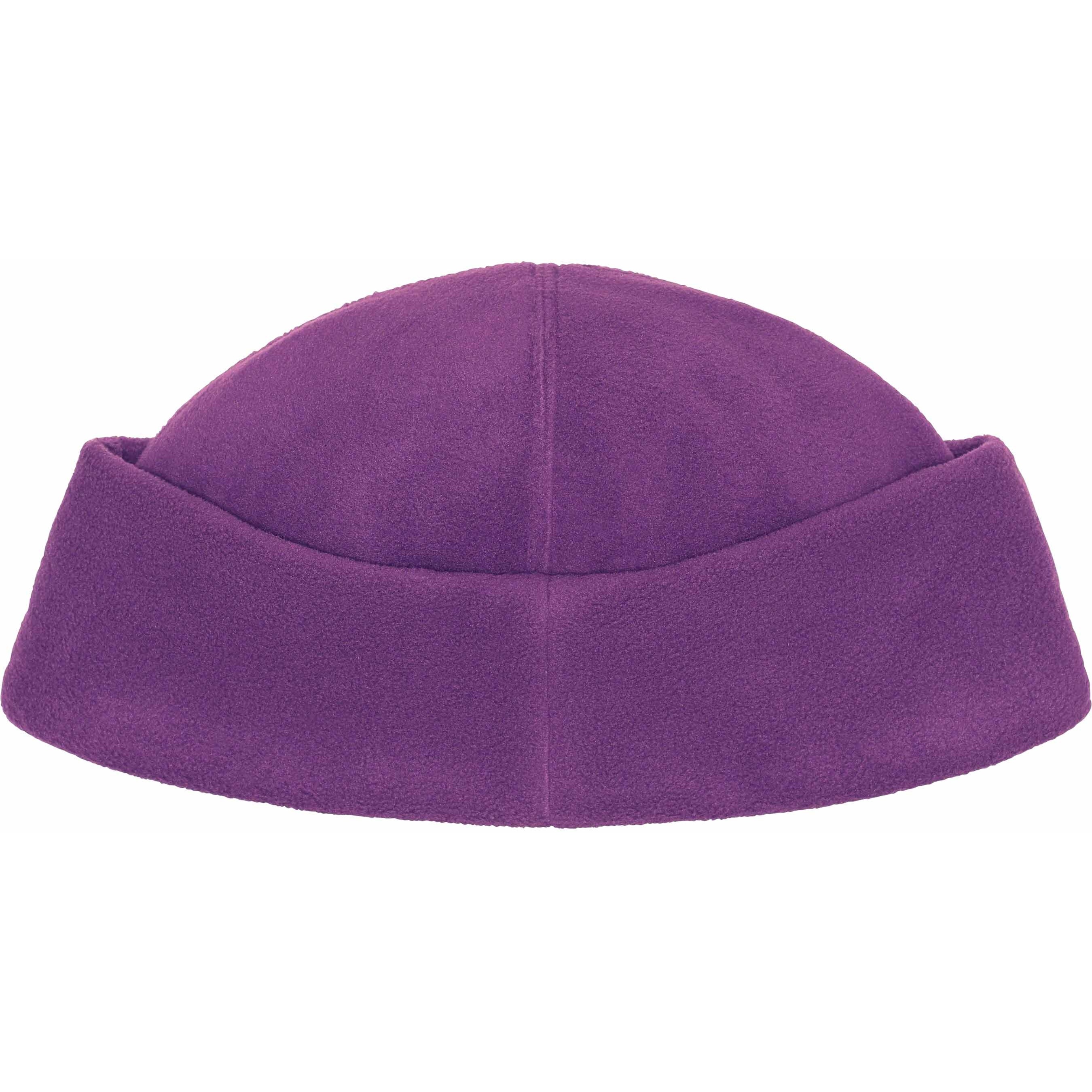 Supreme Polartec Beanie (FW23) - Dark Purple - $40