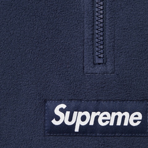 Supreme Polartec® Facemask Half Zip Hooded Sweatshirt - Navy